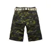 Shorts Cargo Camuflados Casuales para Hombre, Corte Holgado, Multibolsillos, Talla Grande, Shorts de Trabajo Estilo Japonés
