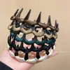 Faixa de cabelo ondulada para lavar o rosto, novo modelo 2026 feminino, antiderrapante, fica no lugar, alta, faixa de cabelo com dentes, presilha de cabelo, acessório de cabelo