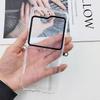 Adecuado para Samsung Zflip5 Funda de Teléfono Móvil, Funda Suave de Silicona, Funda Protectora de Pantalla Plegable Flip 20% de descuento, Funda y Película Integradas, Flip7