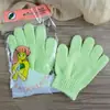Guantes de Baño Coreanos de Cinco Dedos Creativos de Nailon Exfoliantes Venta al por Mayor Exportación Artefacto de Frotación de Espalda de Doble Cara
