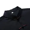 Estilo Tang para Hombre Verano Mediana Edad y Personas Mayores Manga Corta Ropa de Verano para Papá Delgada Estilo Chino Holgado Traje Ropa de Abuelo Estilo Chino