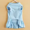 T Novo Vestido Sem Mangas Respirável de Primavera e Outono Fofo para Animal de Estimação Casual Gato Teddy e Cachorro Mini Vestido Vestido para Animal de Estimação