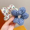 Pano de esponja infantil, flor, bola, anel de cabelo infantil, elástico de cabelo sem ferimentos, corda de cabelo, tira de borracha, chapéu para meninas