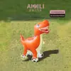 Novo Balão Animal com Rodas para Caminhar Decoração de Festa de Aniversário Infantil Adereços Barraca de Mercado Noturno Brinquedo ao Ar Livre Balão