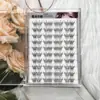 Pestañas Postizas de Mariposa, Sin Pegamento y Sin Removedor, Ensanchar los Ojos, Desordenadas y Cómodas, Versátiles para el Uso Diario en el Trayecto