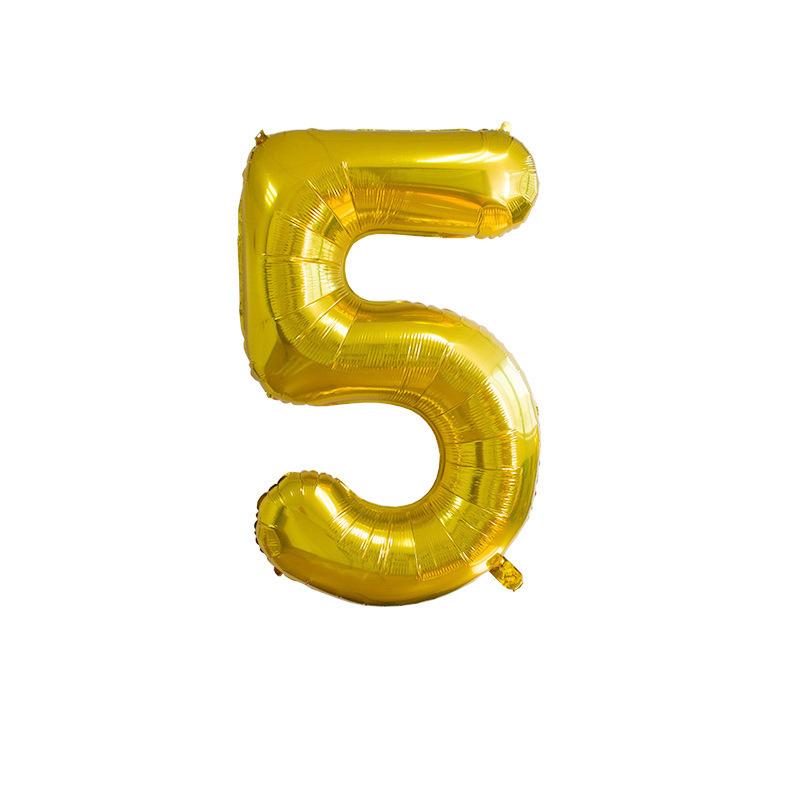 32寸瘦版金色数字-5