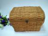 Caja de almacenamiento de madera con tapa Cesta de almacenamiento de ropa variada Caja de almacenamiento para hotel y hogar Cesta de madera hecha a mano