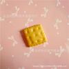Comida de simulación para jugar estrella de cinco puntas Amor accesorios de galleta DIY pegamento de crema material para funda de teléfono móvil accesorios para broche
