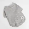 Fornecimento Direto da Fábrica Roupas para Pets Suéter Quente Bichon Teddy Roupas de Cachorro Outono e Inverno Suéter de Tricô Camiseta Base