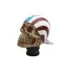 Venta caliente transfronteriza cabeza de palanca de cambios de coche modificada cabeza de palanca de cambios calavera cabeza de palanca de cambios de resina Universal