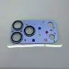 Adecuado para iPhone 18 Pro Max, armadura metálica con incrustaciones de diamantes de colores DIY, película protectora de lente integrada para Apple 17 Pro
