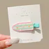 Pinza lateral para el cabello simple y elegante para mujer, sin costuras, fresca y estilosa, alto valor estético, accesorio para el cabello suave y versátil