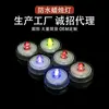 Luz de Vela Led Impermeable Acuario Pecera Luz para Betta Luz Sumergible Brillante Vela Electrónica Atmósfera Decorativa Luz Sumergible