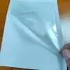 Sacos Adesivos Transparentes de PVC, Sacos para Etiqueta de Material, Protetores Macios de Plástico para Cartões, Sacos para Cartões em Vários Tamanhos