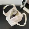 Nova Bolsa de Maquiagem Portátil Estilo 2024, Bolsa de Armazenamento em Rede de Nylon, Necessaire de Banheiro, Bolsa de Praia