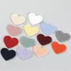 Pegatinas de Tela Bordadas de Amor Patrón de Moda Pegatinas de Pudín Cabeza de Bordado por Computadora Agujero Roto Accesorios para el Cabello Zapatos Flor Sombrero Accesorios de Ropa de Flor