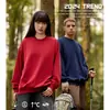 Moletom Premium American Style 450G Terry com Gola Redonda Outono/Inverno 2025 Atacado Masculino Tendência Alta Qualidade Modelagem Solta