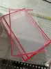 Caja de plástico acrílico transparente de doble capa a545 de una sola ranura para boletos de lotería deportiva con ranura para tarjeta