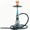 Hookah árabe, para bar KTV uso doméstico, aleación de aluminio, hookah de un solo tubo, shisha hookah de gran producción de humo