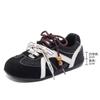 Zapatos Deportivos Transpirables Antideslizantes para Mujer, Tenis Versátiles, Zapatos que Aumentan la Altura con Cordones Bicolor, Zapatos Casuales al por Mayor