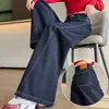 Jeans Retro de Pierna Ancha para Mujer Otoño/Invierno 2026 Nuevos Sueltos Adelgazantes Pierna Recta Caídos de Longitud al Suelo A8545