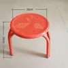 Bancos domésticos, bancos para sala de jantar de restaurantes e lanchonetes, bancos com pernas de ferro, bancos simples e modernos, bancos redondos, bancos pequenos e modernos para restaurantes, bancos coloridos