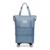 Bolsa de viagem transfronteiriça com roda universal bolsa de viagem grande capacidade bolsa de viagem expansível bolsa de viagem de ombro único feminino atacado