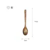 Cuchara de Madera de Acacia Cuchara de Madera Cuchara Cuchara de Madera Cuchara Larga Cuchara de Madera Cuchara de Madera para el Hogar Japonés Cuchara para Arroz Cuchara de Madera
