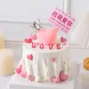 Mini Coroa de Diamante Decoração de Bolo Ornamento de Coroa de Cristal Crianças Menina Princesa Aniversário Plug-in para Confeitaria