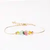 Pulseras de Perlas de Moda Nuevas de Fábrica para Viajeros Pulseras Minimalistas Irregulares de Comercio Exterior Collares Pulseras de Piedra Natural
