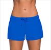 Shorts de Yoga de Verano Estilo Europeo y Americano, Bañador Conservador para Mujer con Cordón, Talla Grande, Shorts de Natación Frescos y Delgados