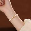 Pulsera de Calabaza de Jade Hetian Natural Pulsera de Perlas para Mujer Sentido de Lujo Ligero de Alta Gama Nicho con Cuentas Pulsera de Estilo Chino Nuevo al por Mayor