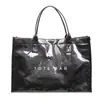 Bolsas de Tote de Color Sólido Personalizadas con Estampado de Letras de la Fábrica de Origen, Estilo Transfronterizo de Moda, Bolsos de Mano de Verano para Mujer Más Vendidos