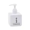 Garrafa de Refil de Hotel com Logo Personalizado Nome da Loja Shampoo Gel de Banho Higienizador de Mãos Frasco Pump Frasco Vazio de Reposição
