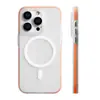 Adecuado para funda de teléfono magnética corrugada Apple 18Promax, iPhone 17 mate con tira antideslizante, anticaída 16, funda protectora