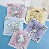 Notas Adhesivas de Kuromi, Kt Cat y Cinnamoroll, Lindos Bloc de Notas Sanrio para Estudiantes, Notas Adhesivas Desprendibles, Bloc de Notas