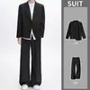 Traje Zhongshan primavera y otoño joven nuevo estilo chino ropa de hombre conjunto para estudiante de secundaria uniforme DK hombre estilo japonés uniforme de clase conjunto de traje occidental