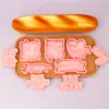 Serie del Día de la Madre Moldes para Galletas Te Quiero Mamá Moldes para Galletas de Dibujos Animados 3D Arcilla DIY Galletas Impresas Realistas