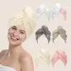 Touca de Veludo Coral para Secar Cabelo Feminino, Espessa, Super Absorvente, Secagem Rápida, Toalha Grande para Uso Doméstico, Atacado
