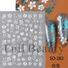 FULL BEAUTY Novos Adesivos de Unhas para Arte de Unhas Transfronteiriços Estilo Cavalheiro Retro Bigode Preto e Dourado Minimalista Linha Adesivos de Unhas