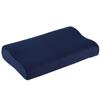 Almofada Rígida de Algodão Moldada High-Low Proteção do Trabalho 04 Verde Almofada de Treino Núcleo Azul Dormitório Solteiro Almofada de Pescoço Coluna Cervical