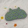 Funda de almohada de orejas de gato de tela gruesa funda de almohada de dibujos animados para niños y adultos funda de almohada comercio electrónico ventas en vivo en línea funda de almohada de algodón puesto de exposición