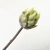 Flores Artificiais, Novo Estilo Chinês, Flor Imperial Alcachofra de Haste Única, Design de Paisagem para Hotéis Externos, Acessórios para Buquê de Fotografia