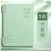 Cuaderno de Hojas Sueltas Amigable con la Mano B5 Desmontable con Espiral Cuaderno de Hojas Sueltas Simple A4 para Estudiante Universitario Examen de Admisión de Posgrado