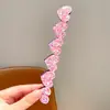 Diadema con Parche de Fleco de Lentejuelas para Niñas, Accesorio para el Cabello Extendido, Diadema de Cinta Mágica, Accesorio para el Cabello de Diadema de Estrella para Niñas