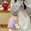 Mochila 2026 Modelo Nuevo con Portavasos, Bolso Pequeño de Bloques de Color, Bolso de Hombro Ligero para Mujer, Lindo Bolso Cruzado para Niñas