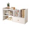 Rack de armazenamento de mesa de estante Rack de armazenamento retrátil de escritório de mesa multicamada simples para estudantes Rack de organização de dormitório