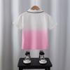 Camisa Polo Infantil Verão 2025 Novo Estilo Manga Curta Crianças Camiseta Esportiva Casual com Letra Tendência da Moda de Verão para Meninos