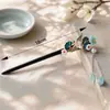 Pente de cabelo Feihe, novo pente de estilo chinês imitação de ébano, acessório de cabelo Hanfu, acessório para penteados presos, pente de cabelo cheongsam, presente de joia para mulheres
