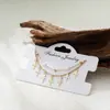 Pulseira Europeia e Americana Transfronteiriça de Ouro 18K com Pingente de Diamante Abacaxi Cruz Retro Simples Conjunto de 2 Peças Joias Amazon